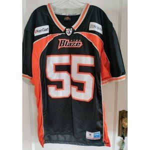 Utah Blaze Ken Garff AFL Arena Football League Jersey #55 SIZE LARGE 2007